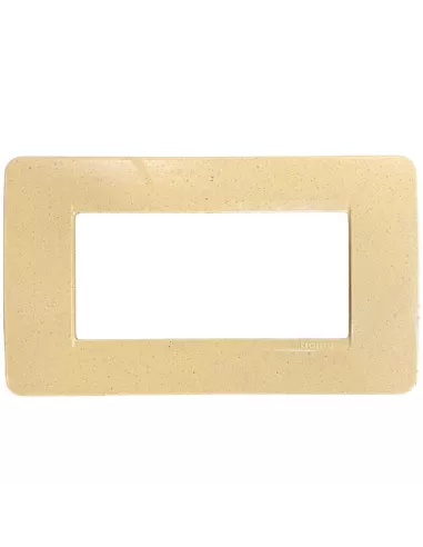 Plaque de matrice Bticino am4804ss 4 emplacements//modules de sable
